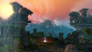 Panzar: Forged by Chaos - Screen aus der Map Baboons Cascades aus dem MMO.