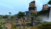 Panzar: Forged by Chaos - Screen aus der Map Baboons Cascades aus dem MMO.