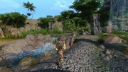 Panzar: Forged by Chaos - Screen aus der Map Baboons Cascades aus dem MMO.