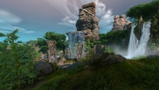 Panzar: Forged by Chaos - Screen aus der Map Baboons Cascades aus dem MMO.