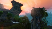 Panzar: Forged by Chaos - Screen aus der Map Baboons Cascades aus dem MMO.