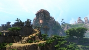 Panzar: Forged by Chaos - Screen aus der Map Monkey Rock aus dem MMO.