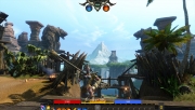 Panzar: Forged by Chaos - Screen aus der Map Monkey Rock aus dem MMO.