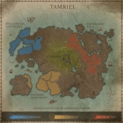 The Elder Scrolls Online - Tamriel Map