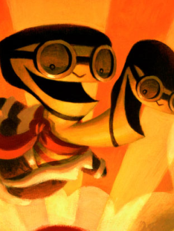 Logo for Double Fine Adventure