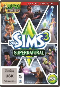Logo for Die Sims 3: Supernatural