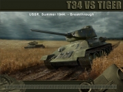 WWII Battle Tanks: T-34 vs. Tiger - Screenshot - WWII Battle Tanks: T-34 vs. Tiger