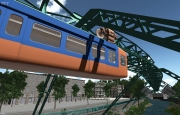 Schwebebahn-Simulator 2013 - Offizieller Screen zur Simulation.