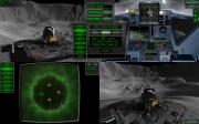 Lunar Flight: Screenshot aus dem Mondlandefährensimulator