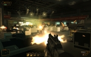 Deus Ex: Human Revolution - Screen vom Interface des Shooters.