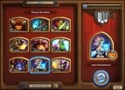 Hearthstone: Heroes of Warcraft: Offizielle Screen zum Online-Kartenspiel von Blizzard.