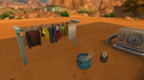 Die Sims 4 - Screenshots zum Waschtag Accessoires