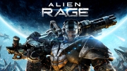 Alien Rage: Screen aus dem Sci-Fi Shooter.