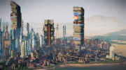 SimCity: Cities of Tomorrow - Screen zum Addon der Simulation.