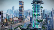 SimCity: Cities of Tomorrow - Screen zum Addon der Simulation.