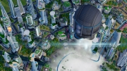 SimCity: Cities of Tomorrow - Screen zum Addon der Simulation.