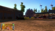 Der Landwirt 2014: Screen zur Simulation.