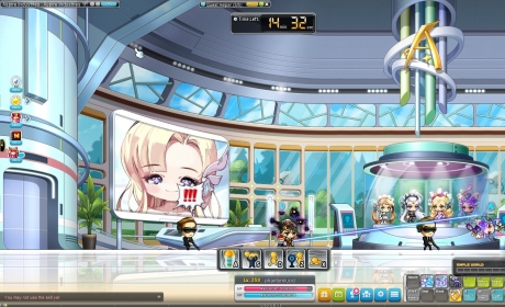 MapleStory: Screen zum Spiel MapleStory.