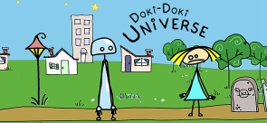 Logo for Doki-Doki Universe