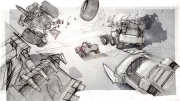 Carmageddon: Reincarnation - Concepts Arts zur Auto-Splatter Orgie.