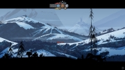 The Banner Saga: Screen zum Strategie Titel.