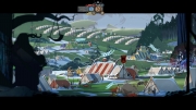 The Banner Saga: Screen zum Strategie Titel.