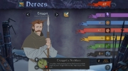 The Banner Saga: Screen zum Strategie Titel.