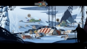 The Banner Saga - Screen zum Strategie Titel.