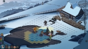 The Banner Saga - Screen zum Strategie Titel.