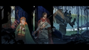 The Banner Saga - Screen zum Strategie Titel.