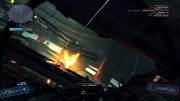 Strike Vector - Screen zum rasanten Action-Spiel.