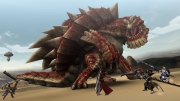 Monster Hunter Frontier G - PS Vita Screen zum Online-Rollenspiel.