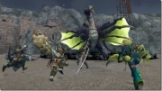 Monster Hunter Frontier G - PS Vita Screen zum Online-Rollenspiel.