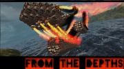 From The Depths - Screen zum Multiplayer Titel.