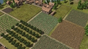 Banished - Screen zum Aufbau-Strategie Titel.