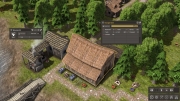 Banished - Screen zum Aufbau-Strategie Titel.