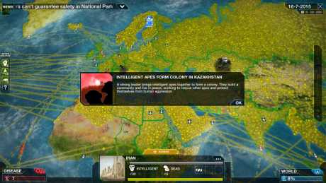 Plague Inc: Evolved: Screen zum Spiel Plague Inc: Evolved.