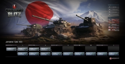 World of Tanks - Blitz - Japanische Panzerlinie