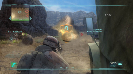 Ghost Recon: Advanced Warfighter: Screen zum Spiel  Ghost Recon: Advanced Warfighter.