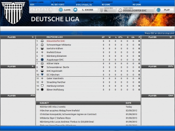 Franchise Hockey Manager - Screenshots zum Artikel