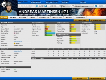 Franchise Hockey Manager - Screenshots zum Artikel