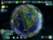 Imagine Earth: Screen zur Simulation.