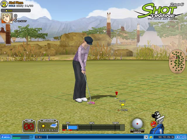 Shot Online: Screenshot aus dem Golf-MMOG Shot Online