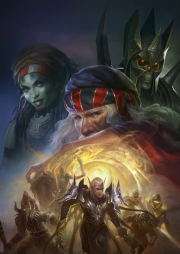 Warlock 2 - The Exiled: Screen zum Rundenstrategie-Titel.