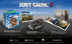 Just Cause 3: Inhalte der Collectors Edition vorgestellt