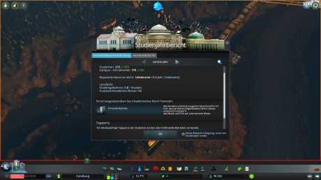 Cities: Skylines - Screenshots aus dem Spiel - Campus Erweiterung