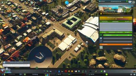 Cities: Skylines - Screenshots aus dem Spiel - Campus Erweiterung