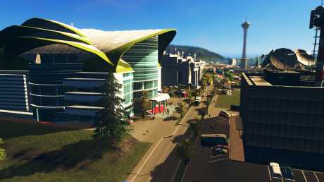 Cities: Skylines - Screenshots aus dem Spiel - Campus Erweiterung