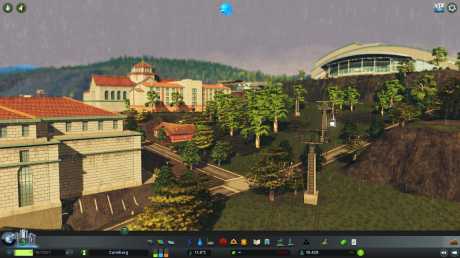 Cities: Skylines - Screenshots aus dem Spiel - Campus Erweiterung