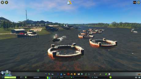 Cities: Skylines - Screenshots zum Artikel - Sunset Harbor